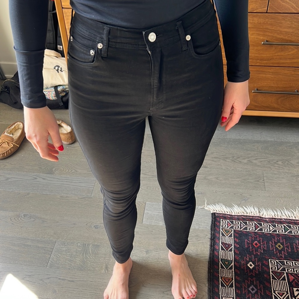 agolde Roxanne fit